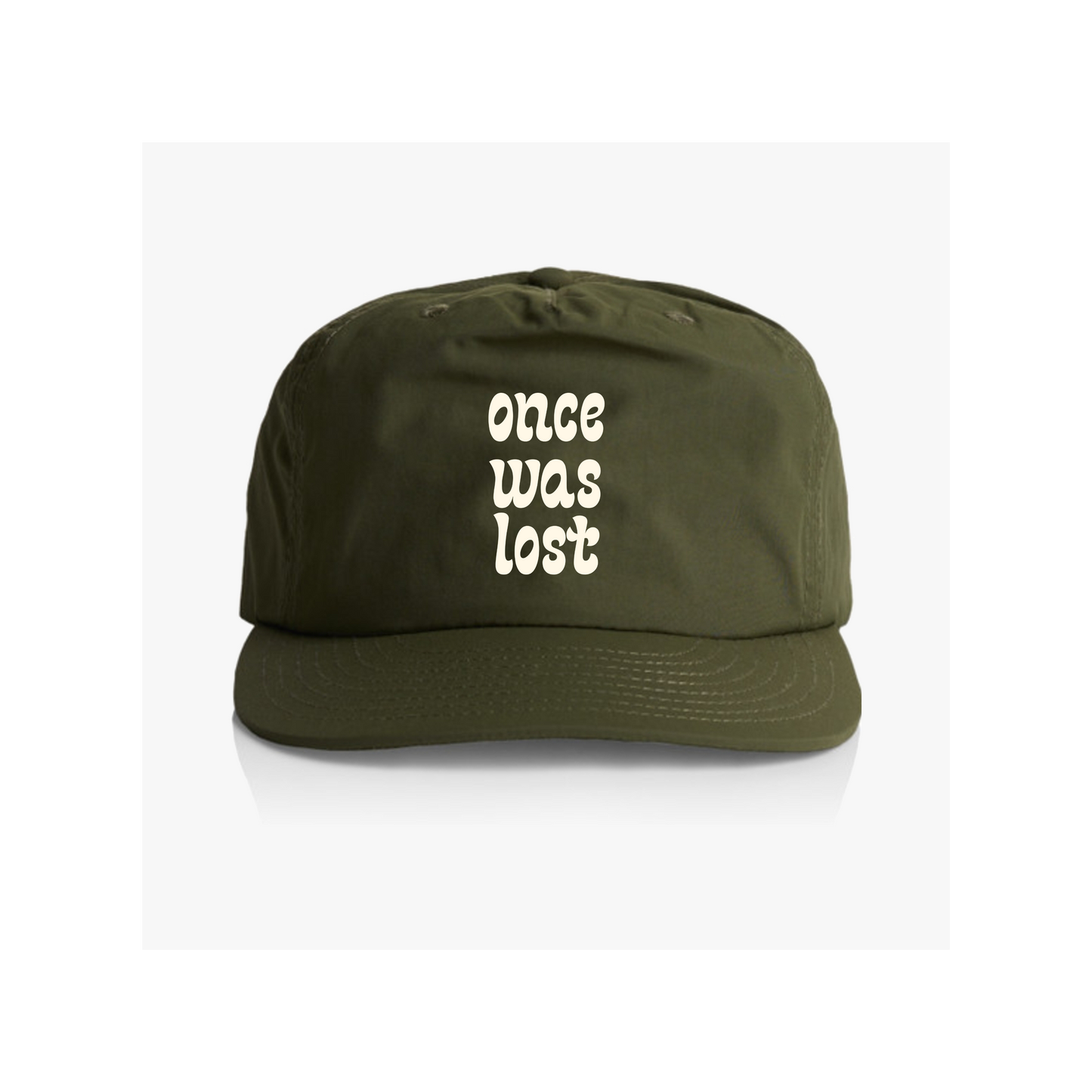 Once Was Lost Logo 100% Recycled Nylon Surf Cap