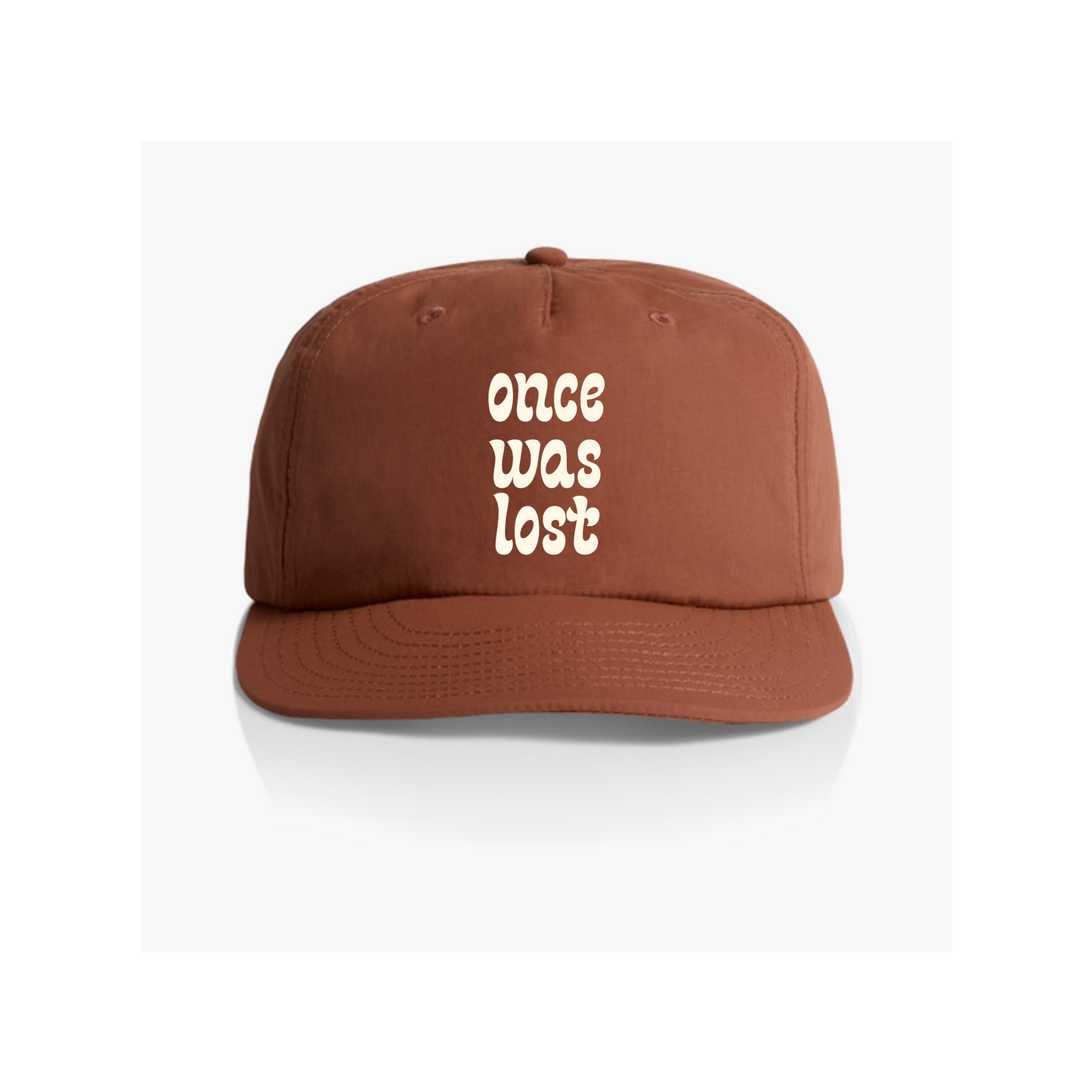 Once Was Lost Logo 100% Recycled Nylon Surf Cap