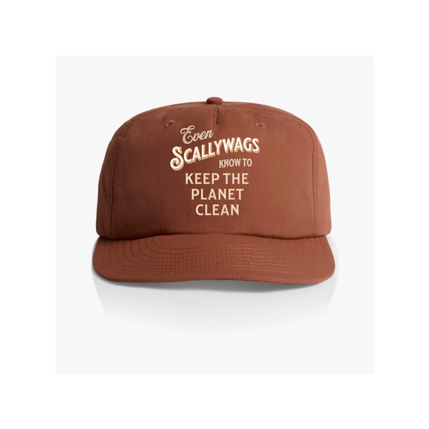 Even Scallywags Know 100% Recycled Nylon Surf Cap