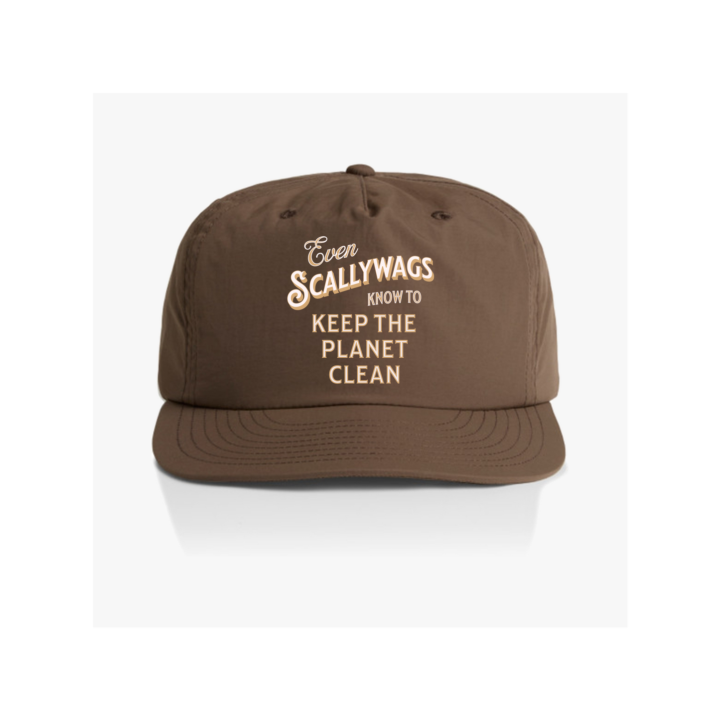 Even Scallywags Know 100% Recycled Nylon Surf Cap