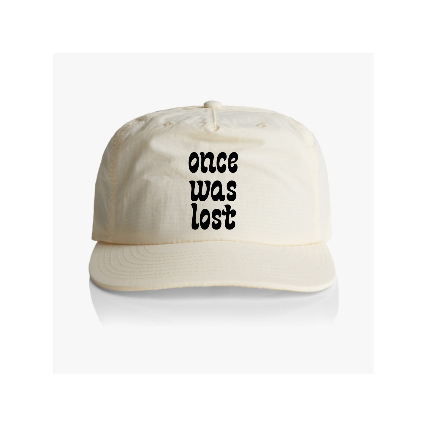 Once Was Lost Logo 100% Recycled Nylon Surf Cap