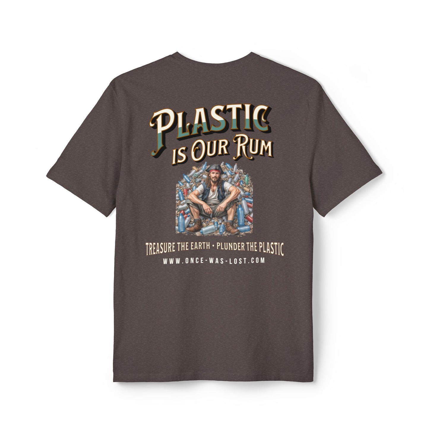 Plastic is our Rum Unisex Recycled Tee
