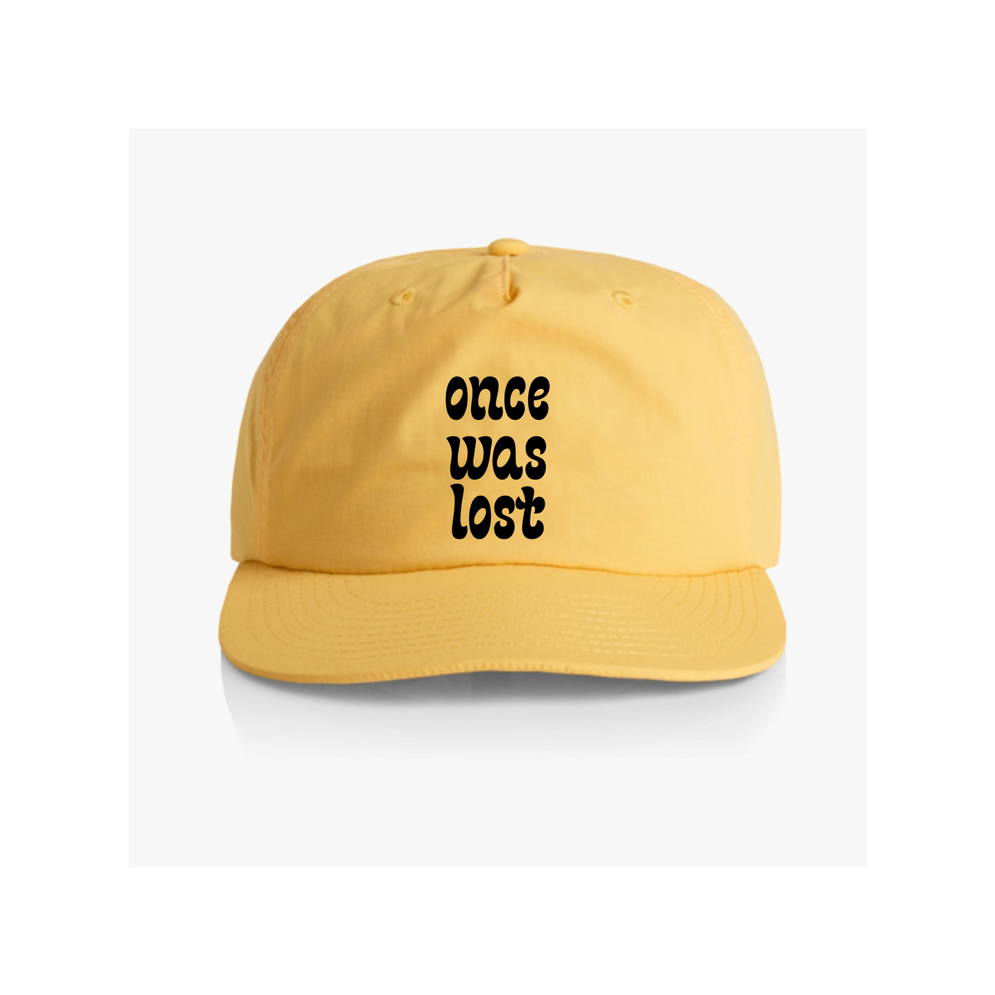 Once Was Lost Logo 100% Recycled Nylon Surf Cap