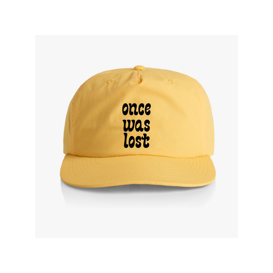 Once Was Lost Logo 100% Recycled Nylon Surf Cap