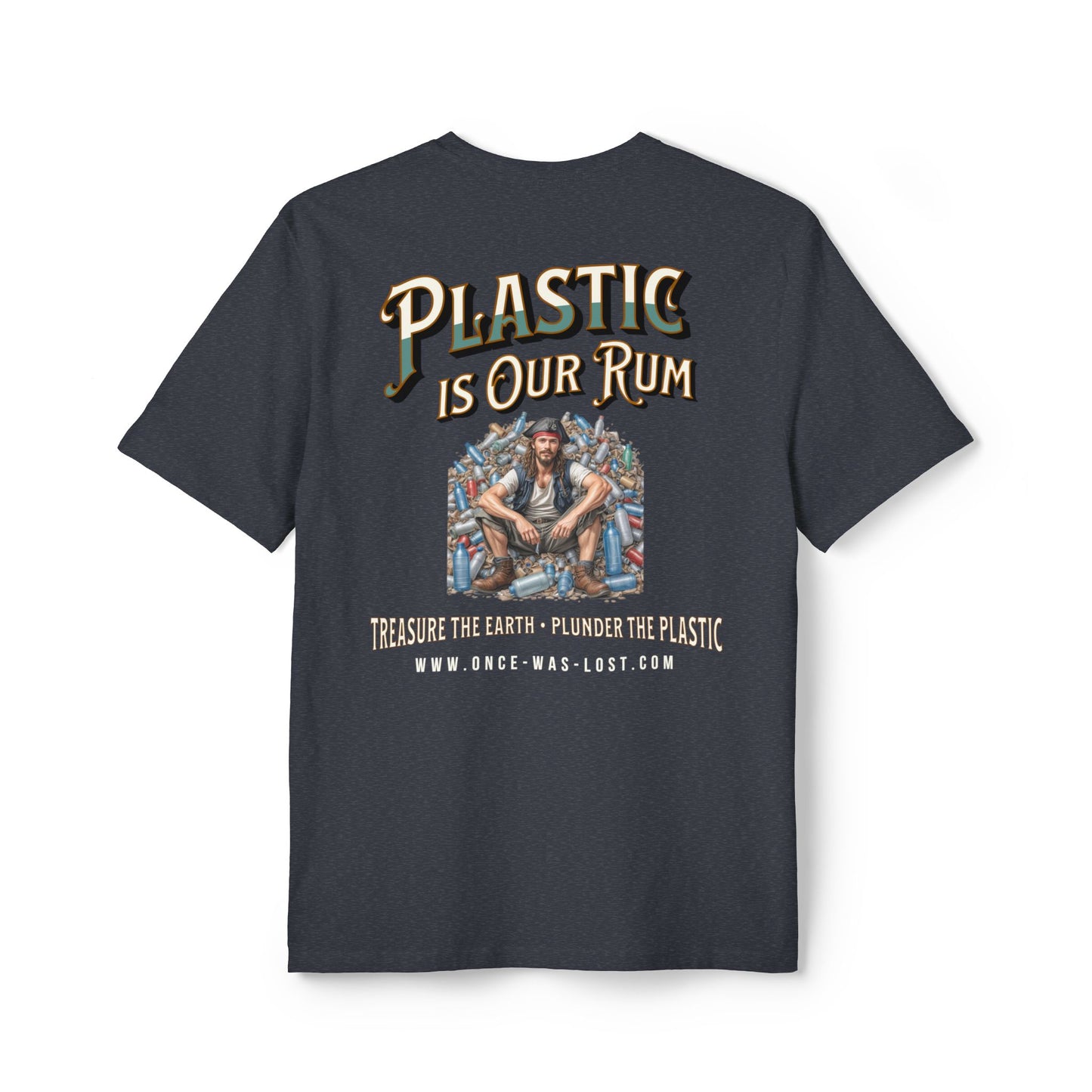 Plastic is our Rum Unisex Recycled Tee