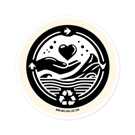 Heart for the Planet Sticker